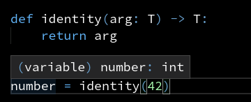 Generic function demonstration